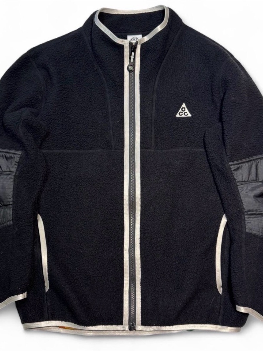 Nike ACG Black Full-Zip Fleece Jacket